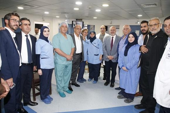 الأبيض في مستشفى رياق: واقفون إلى جانب المصابين في علاجهم المستقبلي