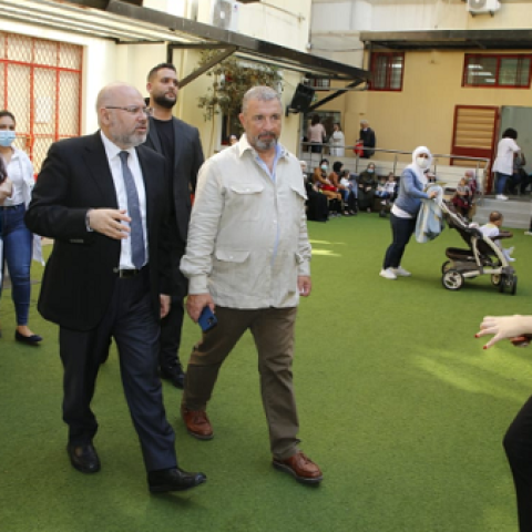 Abiad  and a Delegation of the World Bank Visited Karagheusian Primary Healthcare Center