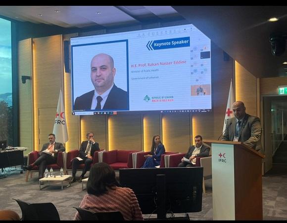 ناصر الدين التقى في جنيف وزراء الصحة في العراق وقطر وسوريا وموناكو