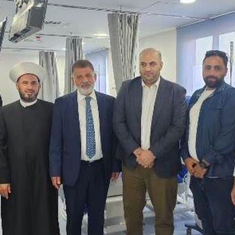ناصرالدين جال في مركز سلوم الطبي ونوه بمستواه المتقدم