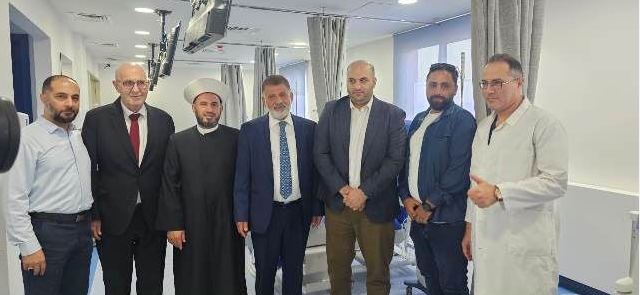 ناصرالدين جال في مركز سلوم الطبي ونوه بمستواه المتقدم