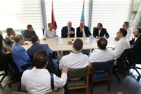 Minister Abiad Concludes his Tour in the North