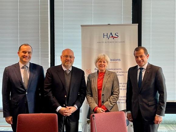 Minister Abiad Held a Series of Meetings During his Visit to France
