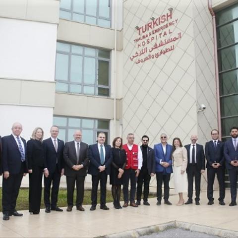 Abiad Inaugurates the Day Treatment Section for Cancer at the Turkish Hospital in Saida