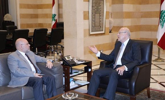 الأبيض التقى ميقاتي: هناك تزايد في الاصابات بكورونا ولكن الوضع في المستشفيات تحت السيطرة