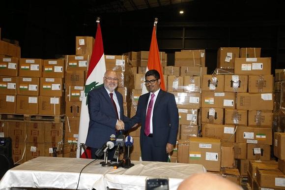 Abiad Receives the First Batch of Indian Medical Aid Amounting to 33 Tons