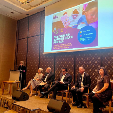 Abiad Introduced the Forthcoming National Cancer Plan in Geneva