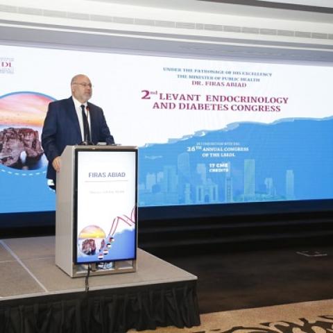 Minister Abiad Opens the 2nd Levant Endocrinology and Diabetes Congress