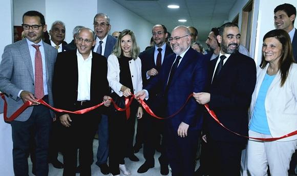 Minister Abiad at the Opening of New Departments in Baabda Governmental Hospital, with an Italian Funding