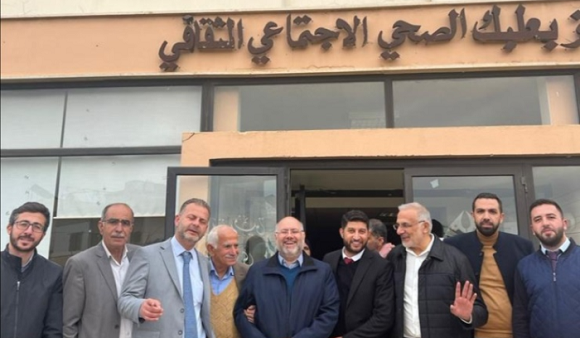 الأبيض اختتم جولته البقاعية متفقدا مركز بعلبك الصحي