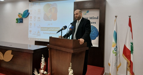 ناصر الدين رعى حفل افتتاح  قسم العيادات الخارجية في مستشفى الشفاء التخصصي في دوحة عرمون