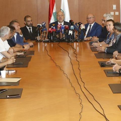 Abiad and Bakhash Launche the Initiative of Specialized Clinics for Long-term Treatment of the Wounded