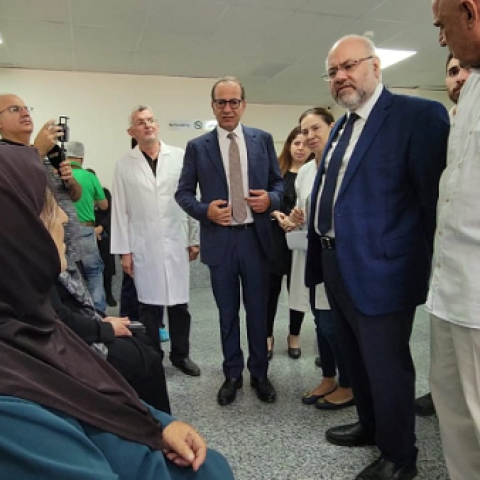 Minister Abiad Toured Nabih Berri Governmental University Hospital in Nabatiyeh