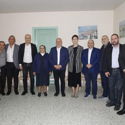 Abiad Concludes his Tour in Iqlim Al-Kharroub Noting the Solidarity Shown by the Lebanese in Light of this Crisis