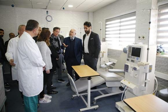 Abiad Visits Hasbaya Governmental Hospital Accompanied by MPs Jarada and Hamdan