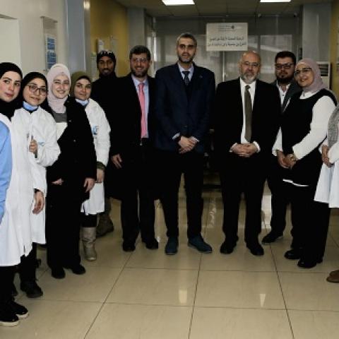 Minister Abiad Visits Al Makarem PHC and Orange Nassau Hospital