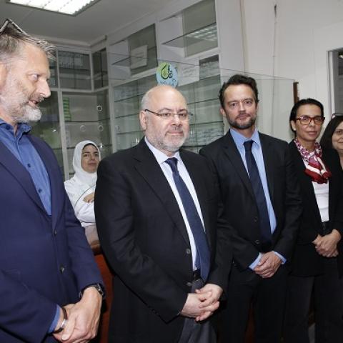 Al Abiad Visits Al Zarif Medical Center with the Danish Ambassador