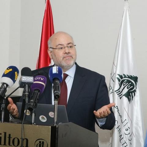 Abiad in the First Evaluation Meeting of the National Health Strategy