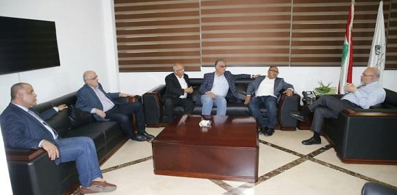 الأبيض بحث مع زواره في سبل استمرارية مستشفى بر الياس قبيل توقف "أطباء بلا حدود" عن ادارته