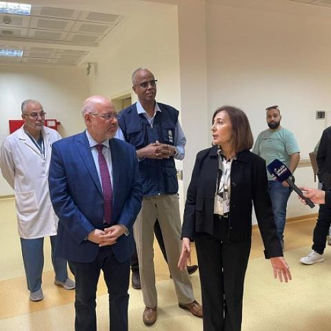 Abiad Announces the Start of Work in New Departments in the Turkish Hospital