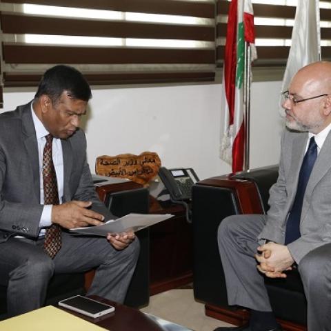Bangladesh Ambassador Informs Abiad of Donation of Essential Medicines for PHCs