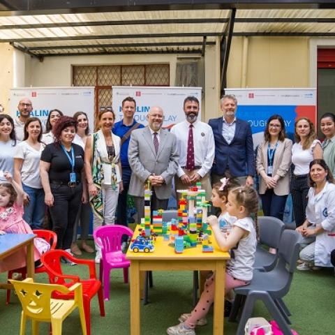 MoPH Launches “Healing through Play” in Partnership with UNICEF, Denmark and the LEGO Foundation
