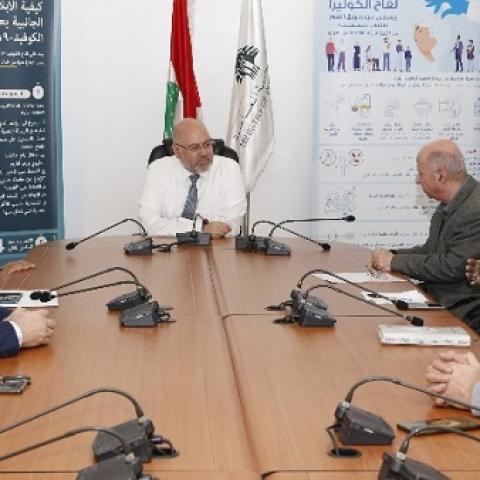 Abiad and the Syndicate of Medical Supplies Importers Discussed Ways to Avoid Shortages