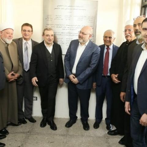Minister Abiad Inaugurates the Solar Energy Project at Rachaya Hospital