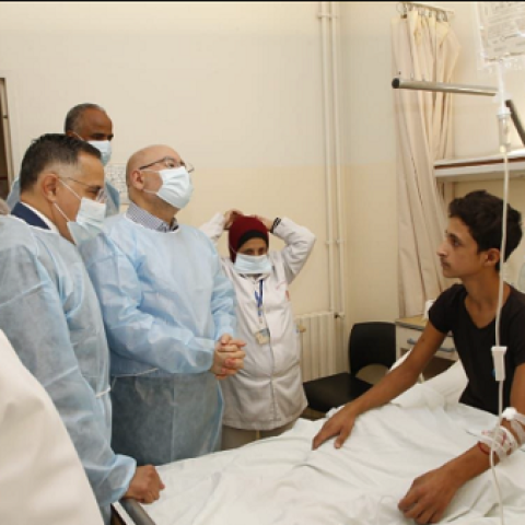 Minister Abiad Visits Tripoli Governmental Hospital