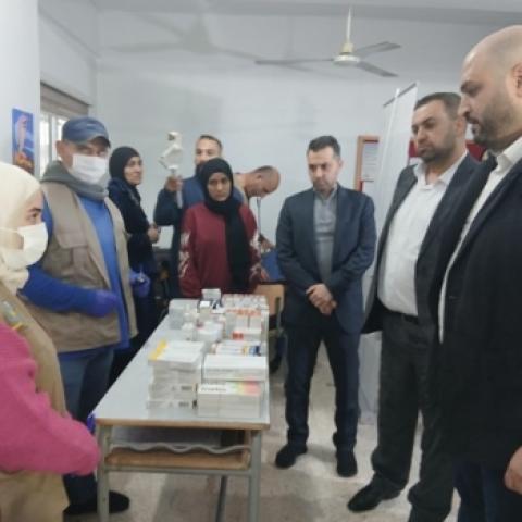 وزير الصحة جال في مراكز ايواء النازحين في بشامون وكيفون والقماطية