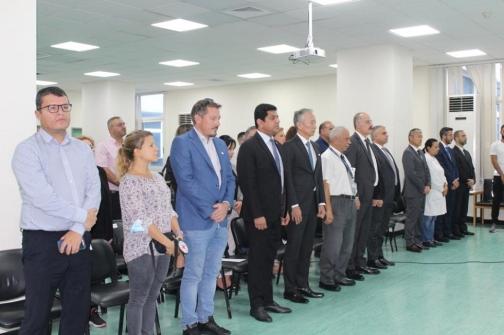اليابان ومكتب الأمم المتحدة لخدمات المشاريع في عمان دعما مستشفى الحريري الجامعي