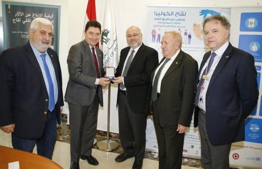 كاديك يؤكد لوزير الصحة استمرار دعم فرنسا للقطاع الصحي