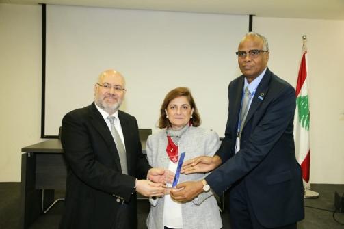 الأبيض عرض نتائج مشاركة لبنان في جمعية الصحة في جنيف