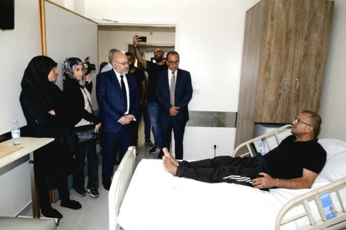 الابيض جال في مستشفى بري الحكومي بالنبطية