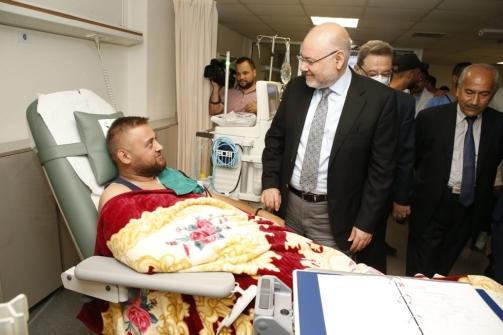 الابيض جال في 4 مستشفيات حكومية في الشمال