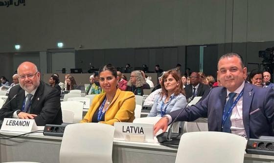 الأبيض في اجتماع وزراء الصحة في COP28