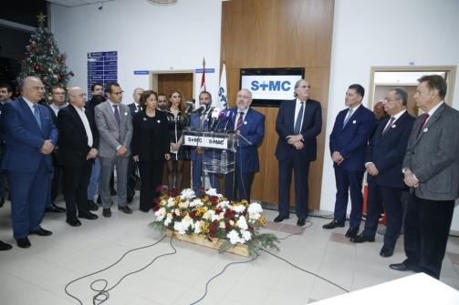 الأبيض إفتتح مستشفى STMC في الحدث: بشارة خير ودليل على صمود القطاع الصحي