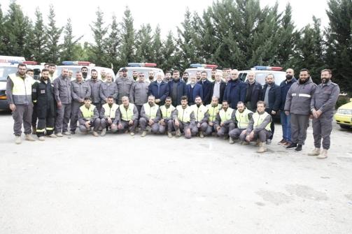 الابيض من النبطية : القطاع الطبي صامد ويقدم أغلى ما يملك تجاه اهلنا والوطن