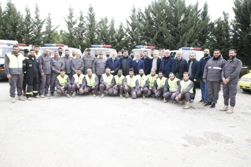 الابيض من النبطية : القطاع الطبي صامد ويقدم أغلى ما يملك تجاه اهلنا والوطن