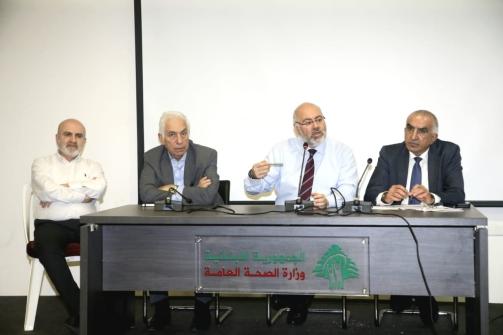 الابيض ترأس اجتماعا للاطباء المراقبين مع بدء تطبيق زيادات التغطية الصحية
