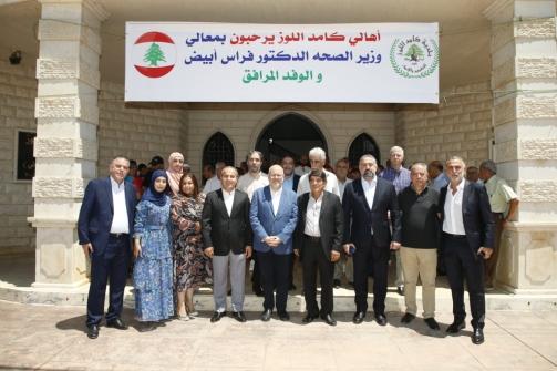 الأبيض في جولته البقاعية: نولي اهتمامًا خاصا للمناطق البعيدة والنائية