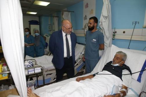 وزير الصحة افتتح قسم العلاج الكيميائي في مستشفى سبلين الممول من الهلال الأحمر القطري