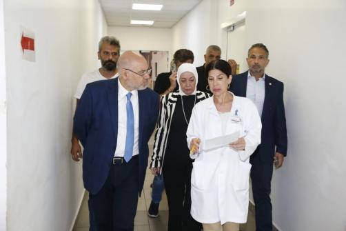 الأبيض في جولة ثانية على المستشفيات