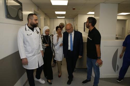 الأبيض في جولة ثانية على المستشفيات