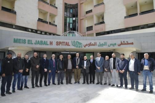 ناصر الدين إستهل في ميس الجبل جولة على عدد من مستشفيات الجنوب