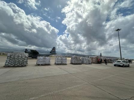 The Ministry of Public Health Receives 36 Tons of Iraqi Medical Aid