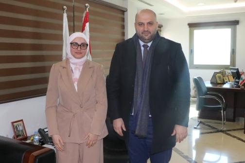 وزير الصحة العامة يهنّئ الدكتورة مهى حطيط لاختيارها ضمن نخبة خبراء منظمة الصحة العالمية