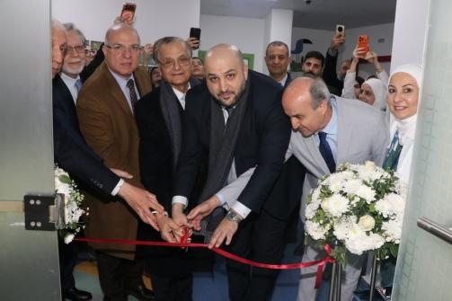 ناصر الدين ممثلا الرئيس بري في افتتاح قسمي التنظير وأمراض الدم والأورام في مستشفى الزهراء