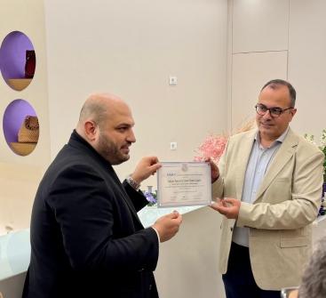 الوزير ناصر الدين زار مركز بربارة نصار للسرطان مؤيدًا شعاره "لا توسّل ولا تسوّل"