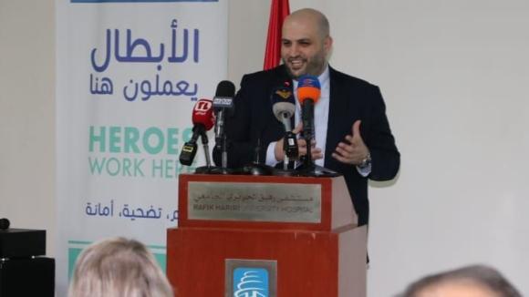 Nassereldine Put the Foundation Stone for the Rehabilitation Works of the National Central Laboratory